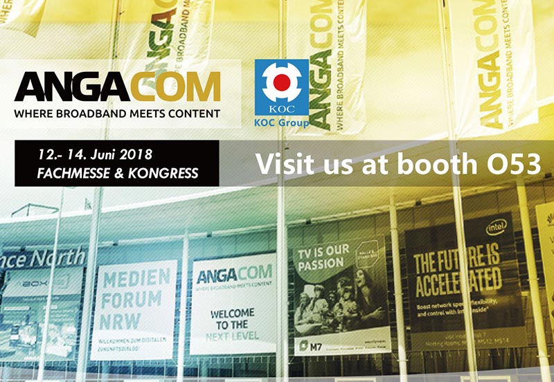 KOC invites you to Angacom 2018, Cologne, Germany