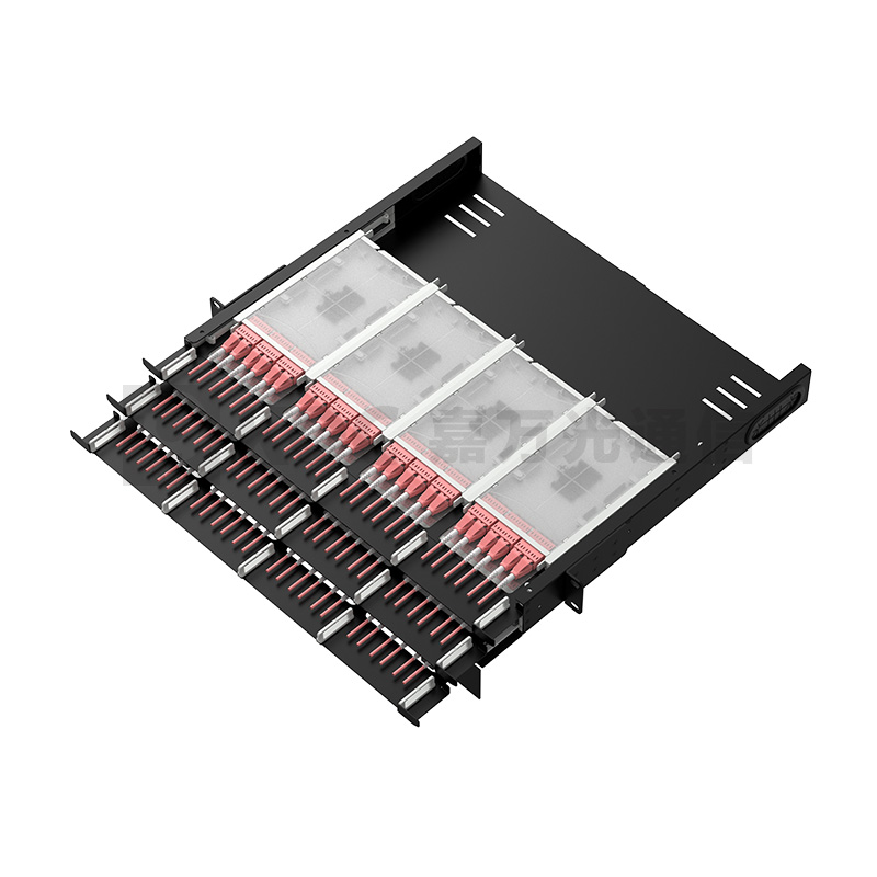 19” 1U High Density MPO Pre-terminated Patch Panel